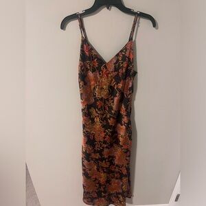 SATIN SLIP DRESS